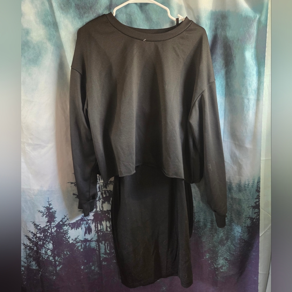 Shein Black Sweater & Dress Combo